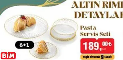 COLORİNA PASTA SERVİS SETİ COLORİNA PASTA SERVİS SETİ